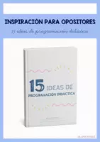 Vista previa - Para docentes: organización, planificación y formación - 15 IDEAS DE PROGRAMACIÓN - Portada
