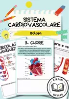anteprima - Esercizi - Il sistema cardiovascolare - il cuore, le arterie e le vene - Pagina di copertina