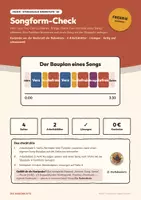 Vorschau - Stundenentwürfe - Songform-Check – Musik Oberstufe Q1 - Seite 1