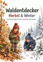 Vorschau - Arbeitsblätter - Waldprojekt Herbst & Winter für Kinder | Naturmaterial - Deckblatt