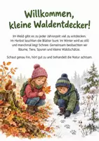 Vorschau - Arbeitsblätter - Waldprojekt Herbst & Winter für Kinder | Naturmaterial - Seite 1
