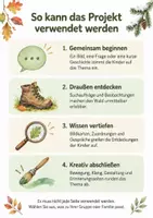 Vorschau - Arbeitsblätter - Waldprojekt Herbst & Winter für Kinder | Naturmaterial - Seite 3
