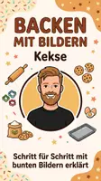 Vorschau - Stundenentwürfe - Backen mit Bildern - Kekse - Deckblatt