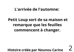 Aperçu - Cartes / Images - Les couleurs avec petit Loup - Page 1