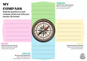 anteprima - Esercizi - My Compass: Attività di orientamento - Pagina di copertina