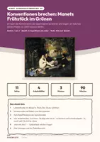 Vorschau - Stundenentwürfe - Kunst Oberstufe Bundle 3: Regelbruch und Zitat — 5 Doppelstunden Q1 mit Begriffskarten, Arbeitsblättern und Lösungen - Seite 1