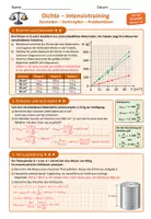 Vorschau - Unterrichtsreihen - Dichte Rechentraining – Physik Sek I Arbeitsblätter inkl. Lösungen - Seite 3
