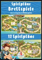 Vorschau - Stationenlernen - Spielpläne und Rechnungskarten-Set - Deckblatt