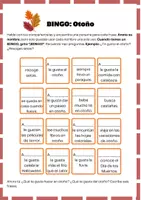 Vorschau - Arbeitsblätter - Otoño: Vocabulario + Gustar: Herbstwortschatz und Sprechspiel Spanisch Anfänger*innen - Seite 3