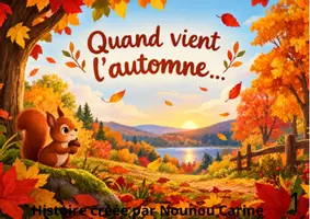 Aperçu - Cartes / Images - Quand vient l'automne - Page de couverture