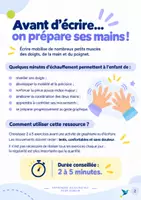 Aperçu - Expériences - Mes mains se préparent à écrire – 30 rituels de motricité fine | MS-GS-CP - Page 1