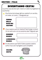 anteprima - Materiale di supporto/inclusione - MESTIERE DEI CESTAI - ITALIA - Pagina 2