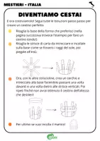 anteprima - Materiale di supporto/inclusione - MESTIERE DEI CESTAI - ITALIA - Pagina 3