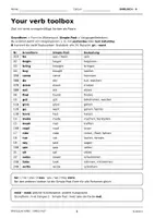 Vorschau - Arbeitsblätter - Irregular Verbs Englisch Klasse 6 - Seite 2