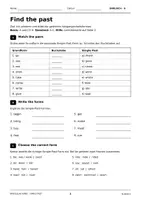 Vorschau - Arbeitsblätter - Irregular Verbs Englisch Klasse 6 - Seite 3
