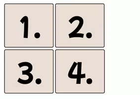 Vorschau - Präsentationen/Tafelbilder - Moderner Tafelkalender in Bleistiftform - Seite 1