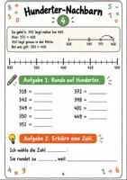 Vorschau - Stundenentwürfe - Zahlenstrahl Bis 1000 – Runden entdecken Entdeckerheft Klasse 3-4 - Seite 3