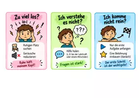 Vorschau - Fördermaterial/Inklusion - Cover Konzentrationskarten - Seite 1
