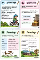 Vorschau - Arbeitsblätter - Satzanfänge für Bildergeschichten | 32 Aufgabenkarten - Seite 3