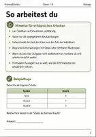 Vorschau - Arbeitsblätter - Biodiversität Basisscreening Klasse 7–8 - Seite 1