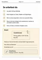 Vorschau - Arbeitsblätter - Basisscreenings Klasse 7–8 6 Fächer Schulstart - Seite 2