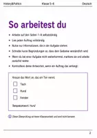 Vorschau - Arbeitsblätter - Deutsch Gesamtcheck A Basisscreening Klasse 5–6 - Seite 1