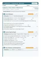 Vorschau - Test - Halbjahres-Check Mathe 9 Mittelschule - Seite 1