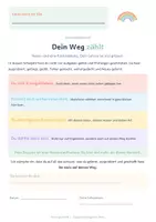 Vorschau - Fördermaterial/Inklusion - Zeugnisbeilage "Du bist mehr als deine Noten" - Mutmacher - Seite 2
