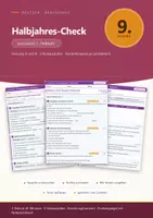 Vorschau - Test - Halbjahres-Check Deutsch 9 Realschule - Deckblatt