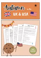 Vorschau - Arbeitsblätter - Autumn in the UK and USA - Discover, Compare and Explore - Deckblatt
