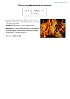 Vorschau - Arbeitsblätter - Experiment und Übungsaufgaben zur Reaktionswärme - Kalorimeter - Seite 2