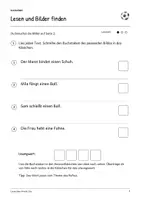 Vorschau - Arbeitsblätter - Bristol City: Fußball Leseheft und Schreibheft mit Silben, Satzbau, Textverständnis, Arbeitsblättern und Lösungen - Seite 3