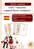 Vorschau - Spiele - Herbst + Halloween Spanisch: Legespiel/Domino Vocabulario Otoño - Deckblatt