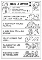 anteprima - Esercizi - Schede didattiche sulla lettera I - Pagina 3