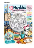 Vorschau - Arbeitsblätter - 10 Mandalas zum Martinstag, Hl. Martin, Laternen & Teilen - Deckblatt