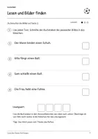Vorschau - Arbeitsblätter - Queens Park Rangers: Fußball Leseheft und Schreibheft mit Silben, Satzbau, Textverständnis, Arbeitsblättern und Lösungen - Seite 3