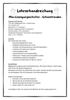 Vorschau - Arbeitsblätter - Mini-Lesespurgeschichte „Schneefreuden“ – Differenziertes Lesetraining im Winter - Seite 3