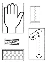 anteprima - Esercizi - Numeri 0 -9 - Pagina di copertina