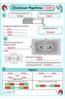 Vorschau - Mal- und Bastelvorlagen - Materialpaket Magnetismus Klasse 5 - Arbeitsblätter - Seite 3