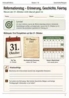 Vorschau - Arbeitsblätter - Christliche Feiertage Bundle Klasse 7–8 - Seite 1