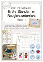 Vorschau - Unterrichtsreihen - Erste Stunden im Religionsunterricht | 6 Stunden zum Start ins Schuljahr | Rituale im Reliunterricht - Deckblatt