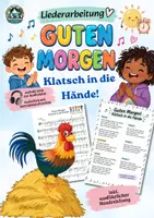 Vorschau - Arbeitsblätter - Guten Morgen! Klatsch in die Hände | Morgenlied mit Bewegung, Audio & Instrumental | Grundschule - Deckblatt