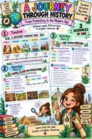 Vista previa - Hojas de trabajo - HISTORY TIMELINE - Portada