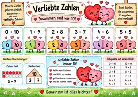 Vorschau - Arbeitsblätter - Verliebte Zahlen - Seite 2