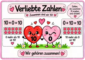 Vorschau - Arbeitsblätter - Verliebte Zahlen - Seite 3