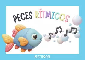 Vista previa - Tarjetas / Manipulativos - Peces rítmicos | Recurso manipulativo para crear compases by @pizziprofe - Portada