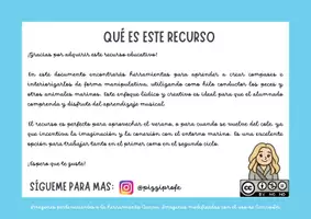 Vista previa - Tarjetas / Manipulativos - Peces rítmicos | Recurso manipulativo para crear compases by @pizziprofe - página 1