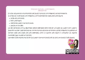 Vista previa - Hojas de trabajo - Pack de 3 recursos musicales de la primavera by @pizziprofe - página 3