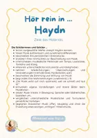 Vorschau - Stationenlernen - Haydn hören | Hörwerkstatt mit QR-Codes, Höraufträgen & Hörpass - Seite 2
