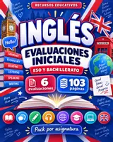 Vista previa - Evaluación - Evaluaciones iniciales de Inglés | ESO y Bachillerato - Portada